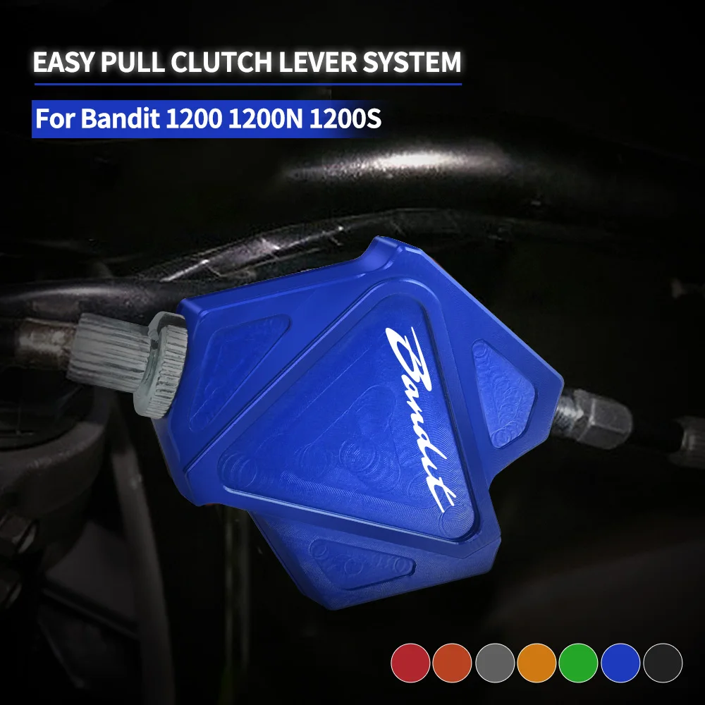 

Motorcycle CNC Aluminum Stunt Clutch Lever Easy Pull Cable System For Suzuki Bandit 1200 1200N 1200S 1200F 1250 1250S 1250S ABS