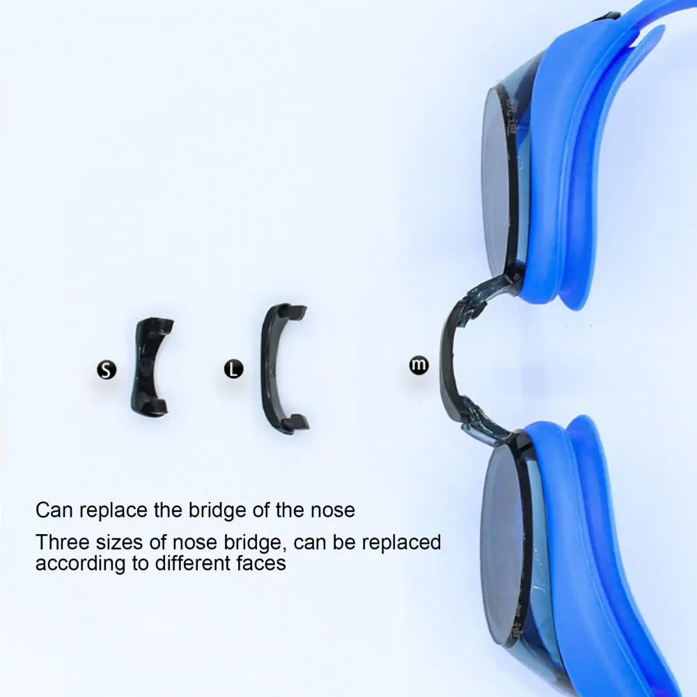 

1 Set Ear Plugs Set Portable Silicone Comfortable to Wear Underwater Diving Nose Clip Set Swimming Goggles