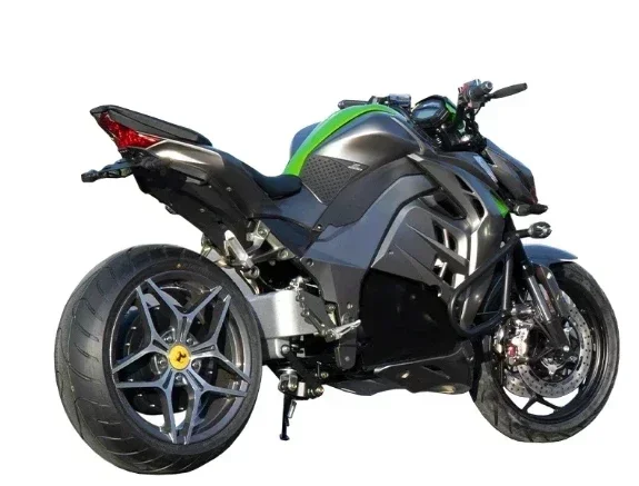 Hot selling N19 adult racing electric motorcycle, 8000W, 72v, 100ah