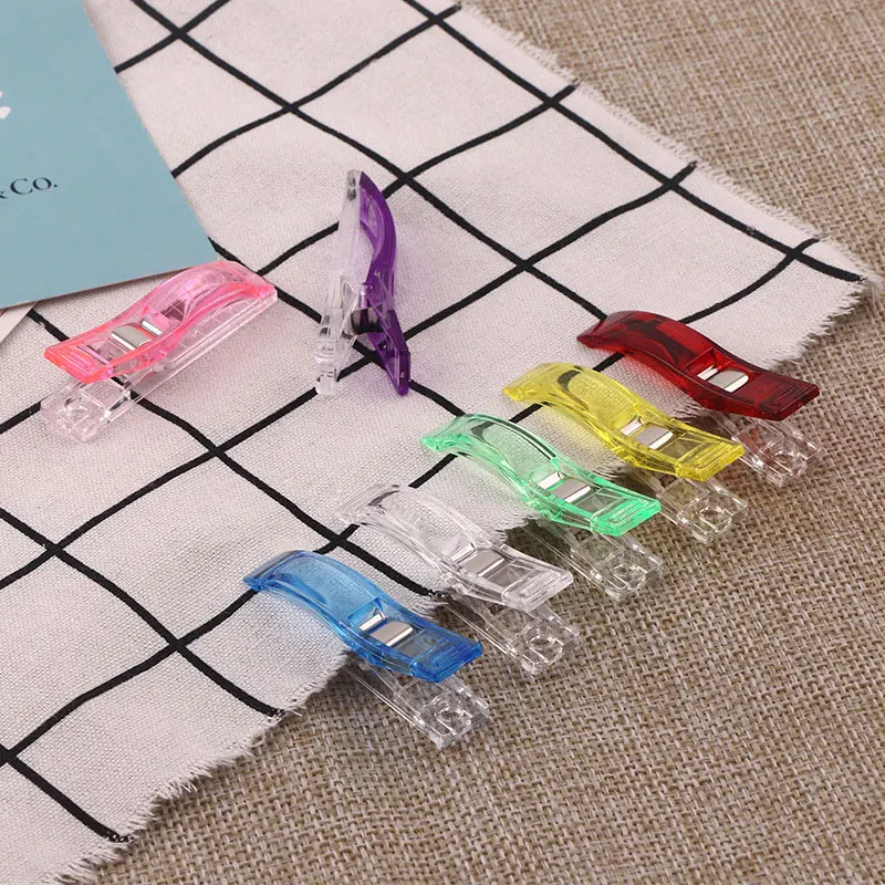 Multipurpose Sewing Clips Fabric Clips Quilting Plastic for DIY Fabric Sewing Binding Crafting 10/20Pcs sewing clips,garment clips,plastic clips