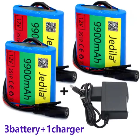 3Battery 1Charger
