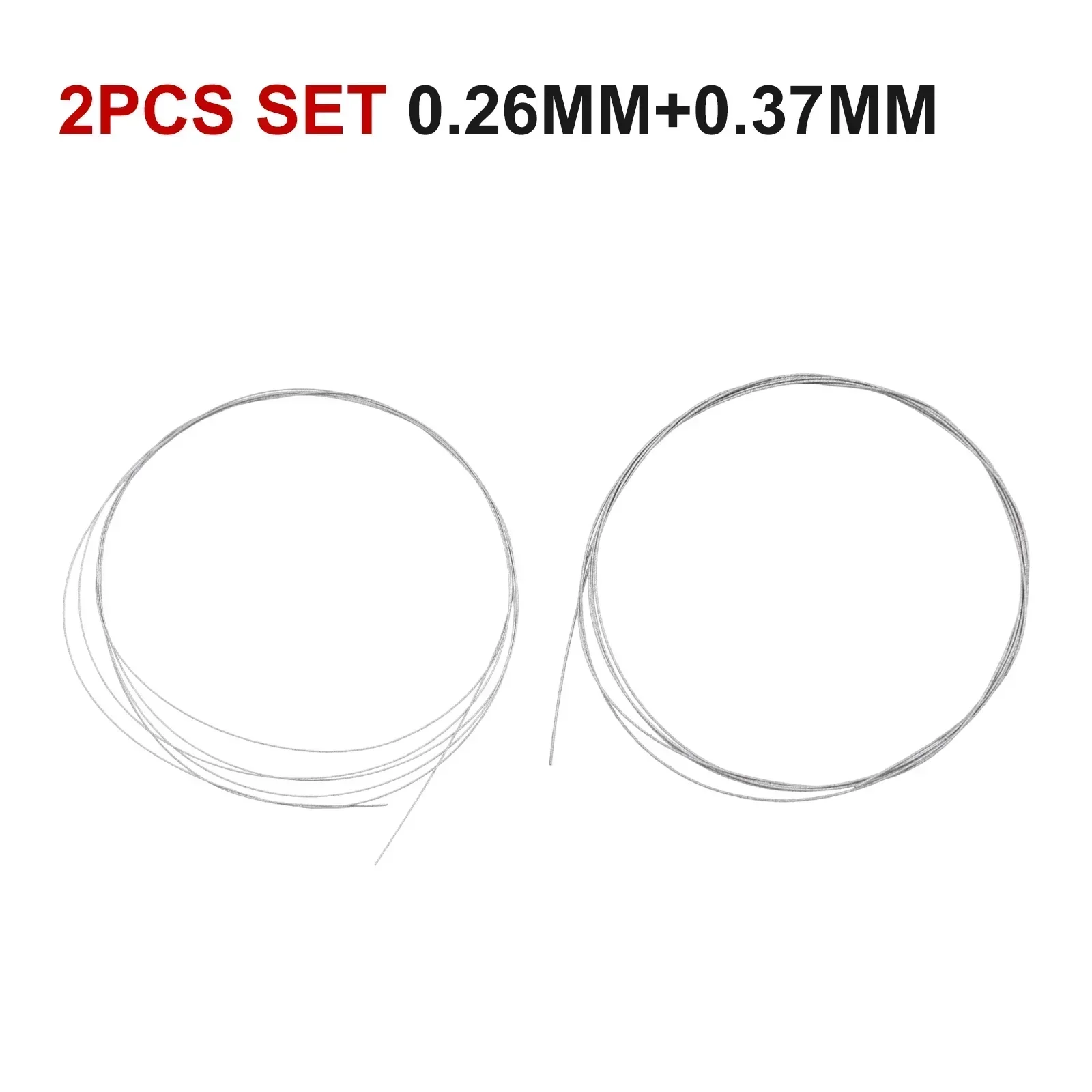 2pc 1M Diamond Cutting Wire Saw Blades For Jade Glass Rock Marble Granite Stone Glass Cutting Wire Saw Cutter 0.26/0.37mm Part
