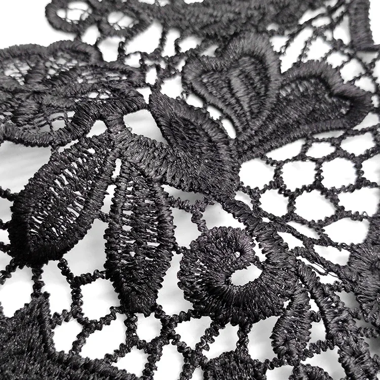 Water-soluble Lace Collar Embroidery Polyester Light Silk Fake Collar Fashion Elegant Hollow Corsage Collar Flower DIY Clothing