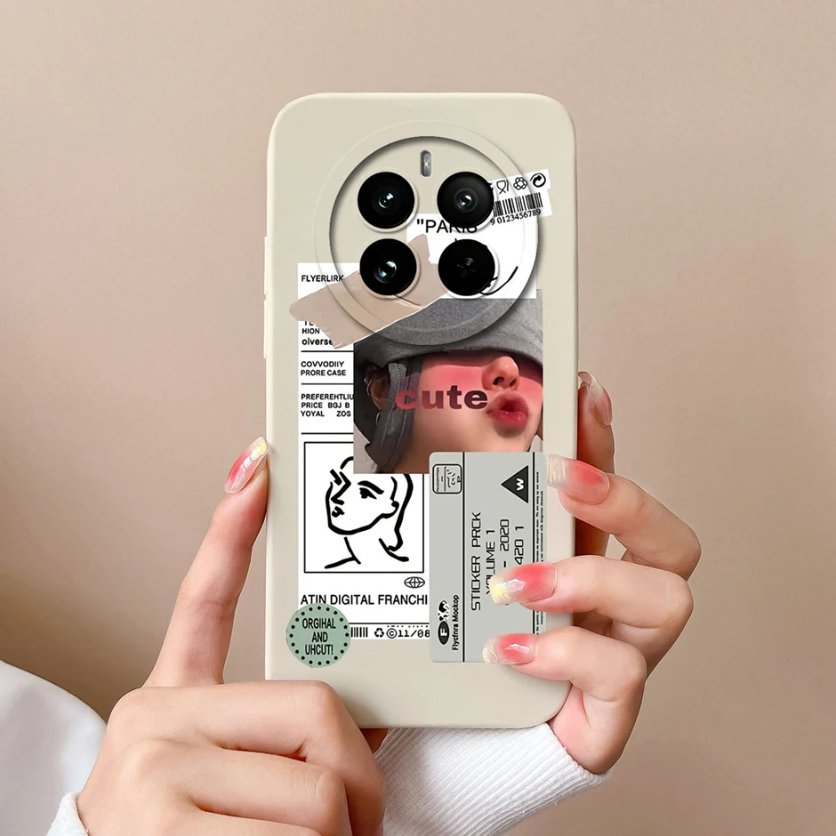 Cute Cartoon Sweet Girl Silicone Soft Phone Case Cover - Protective Bumper s