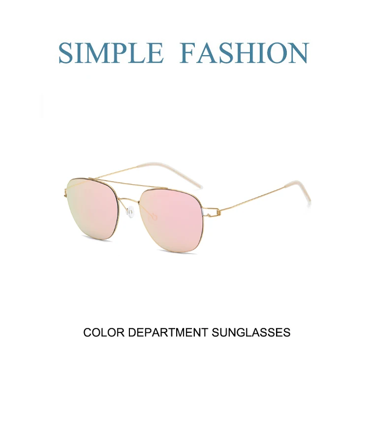 Bobbie Titanium Sunglasses Casual Look