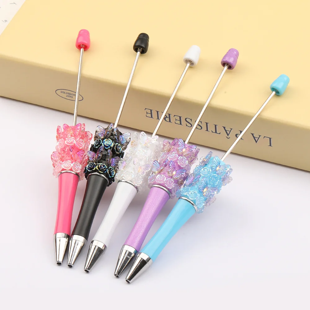 Cordial Design 20Pcs 18*146MM Jewelry Findings & Components/DIY Beaded Pen Accessories/Beadable Pen Findings/Cute Plastic Pens - cordial