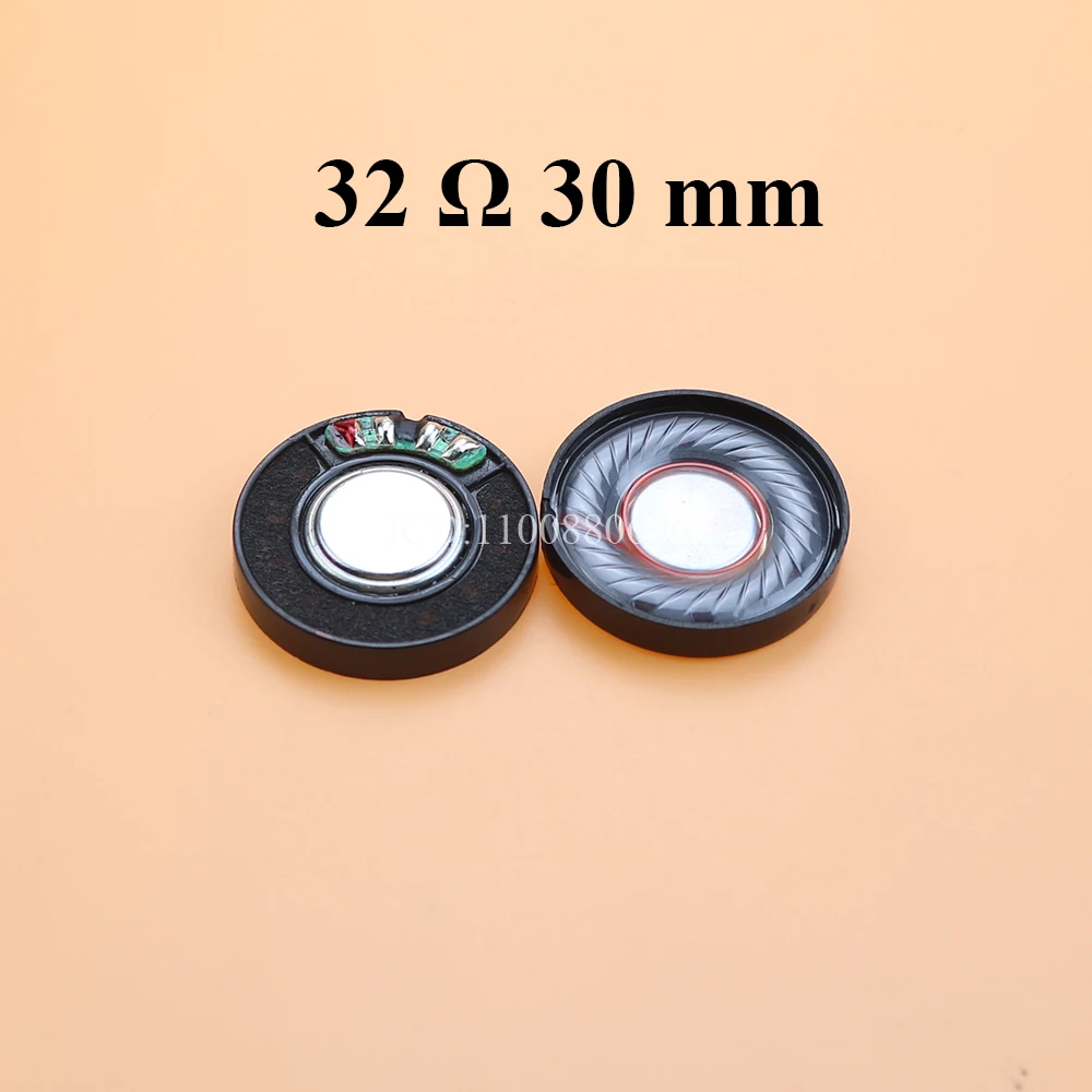 2PCS Nuovo 50mm 40mm 30mm 27mm Unità altoparlante per cuffie fai da te Eccellente diaframma sonoro Voce chiara Bassi profondi Altamente - immagine 3