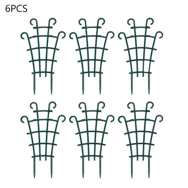 Erős Rácsos A Cserepes Növénytámogató Rácsok Rózsák Mászásához Szőlővirág - Image 3