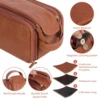 New Multi Pockets Toiletry Bag For Women Men Travel Essentials Makeup Bag Waterproof Hanging Bag Cosmetic Makeup Organizer Bag 2