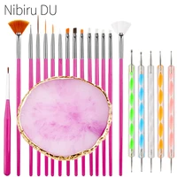 Nail Brushes Set Professional Nail Supplies For Acrylic UV Gel Drawing Dotting Manicure Nail Art Design Tools Makeup Accessorie 1