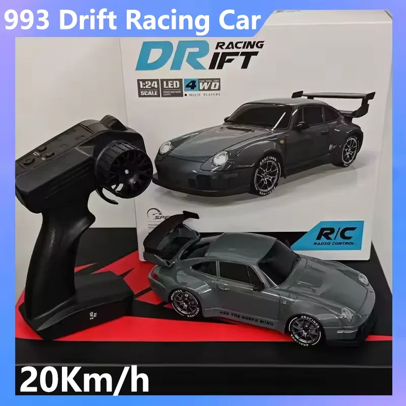 20KM/H RC Drift Car 1/24 4WD Remote Control Car High Speed Four Wheel Drive Radio Controlled Mini Racing Model Boy Toy Gifts rc cars