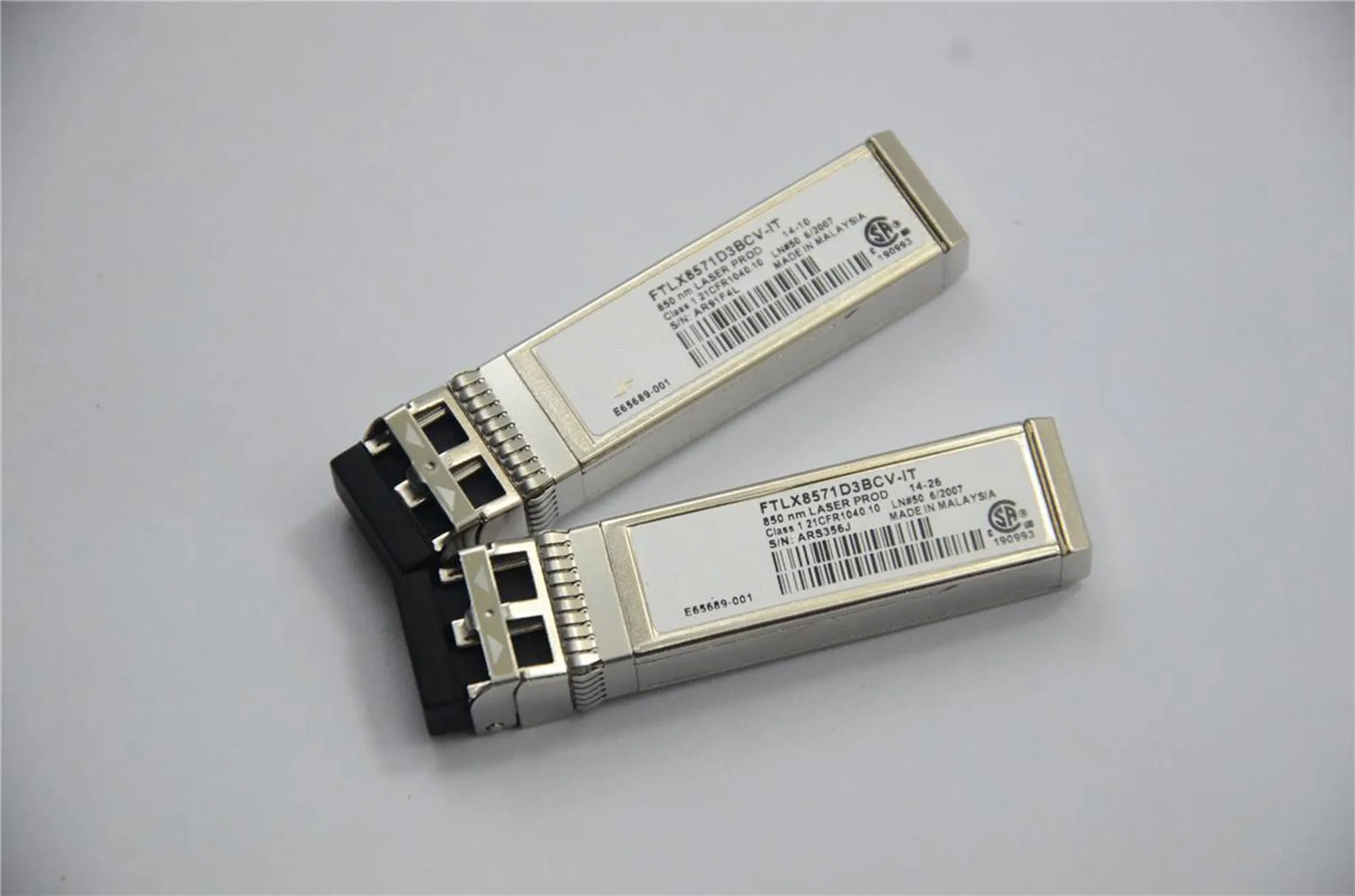 Int-el transceiver 10g sfp/FTLX8571D3BCV-IT/E65689-001/for X710 X520 network adapter switch/sfp 10gb Switch Optical fiber module