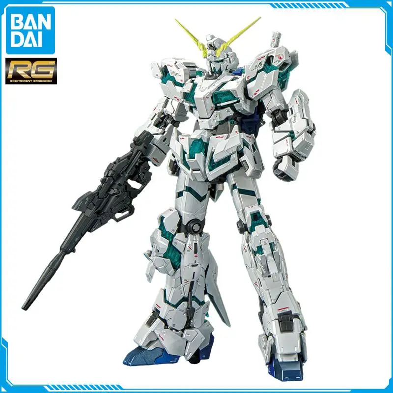 

In Stock Original BANDAI RG 1/144 RX-0 UNICORN GUNDAM FINAL BATTLE Ver. SPECIAL COATING Model Anime Figure Action Figures Toys