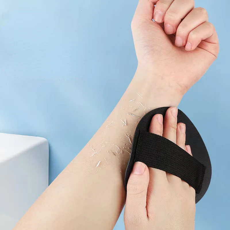 

Black Silica Gel Painless Scrub Bath Round Bath Supplies Household Bath Strong Rub Back Ash Rub Mud Exfoliating Brush