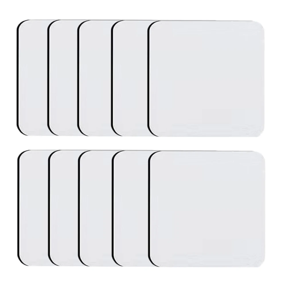 Heart Cup Mats Blank Coasters Neoprene Decoration Occasions Home Kitchen Offices Wear Resistant Home Decoration