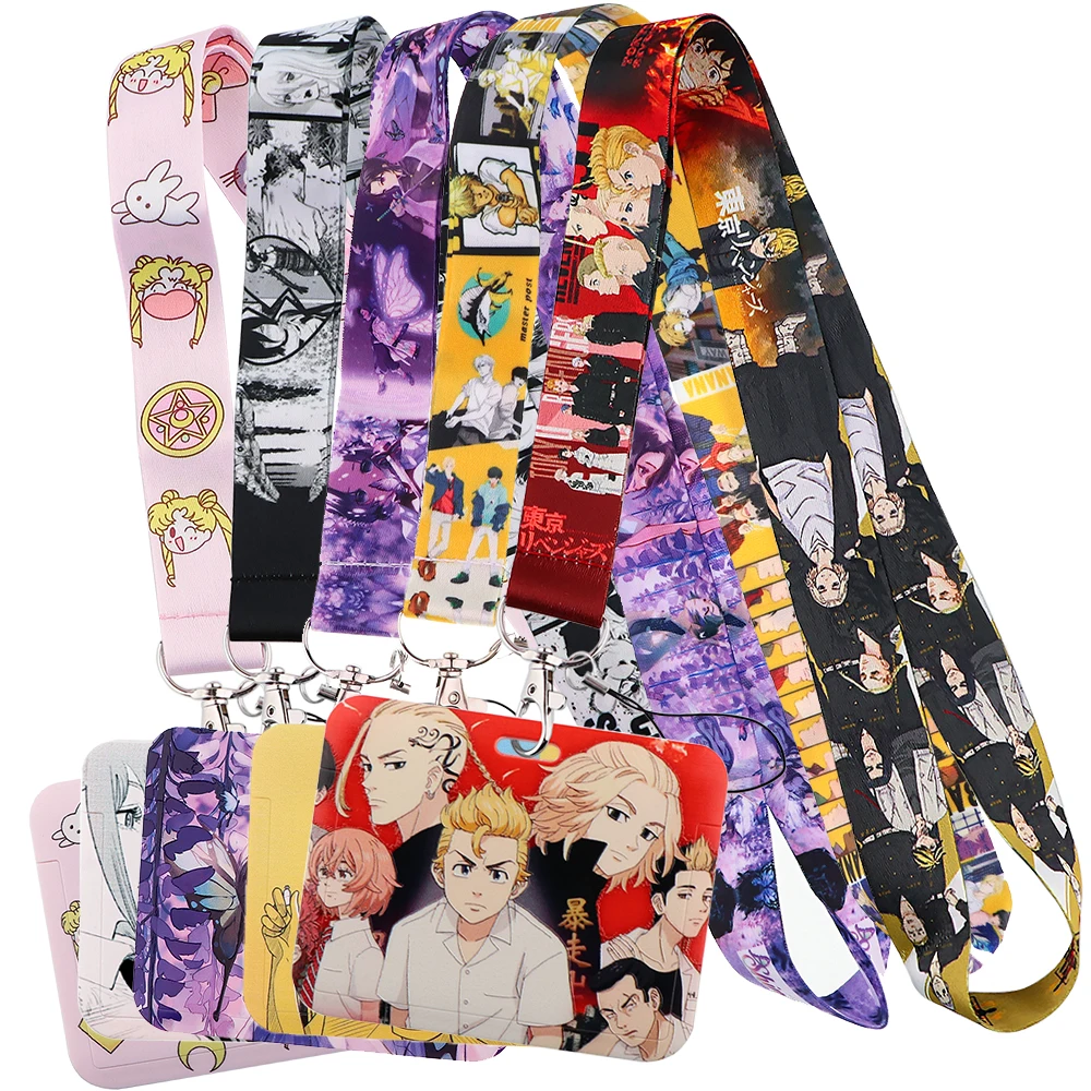 Anime Tokyo Revengers Horizontal Style Lanyard For Keys Keychain Badge