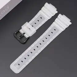 Premium Silicone Sports Watch Strap - High-Quality Rubber Watchband Accessories (Transparent B)