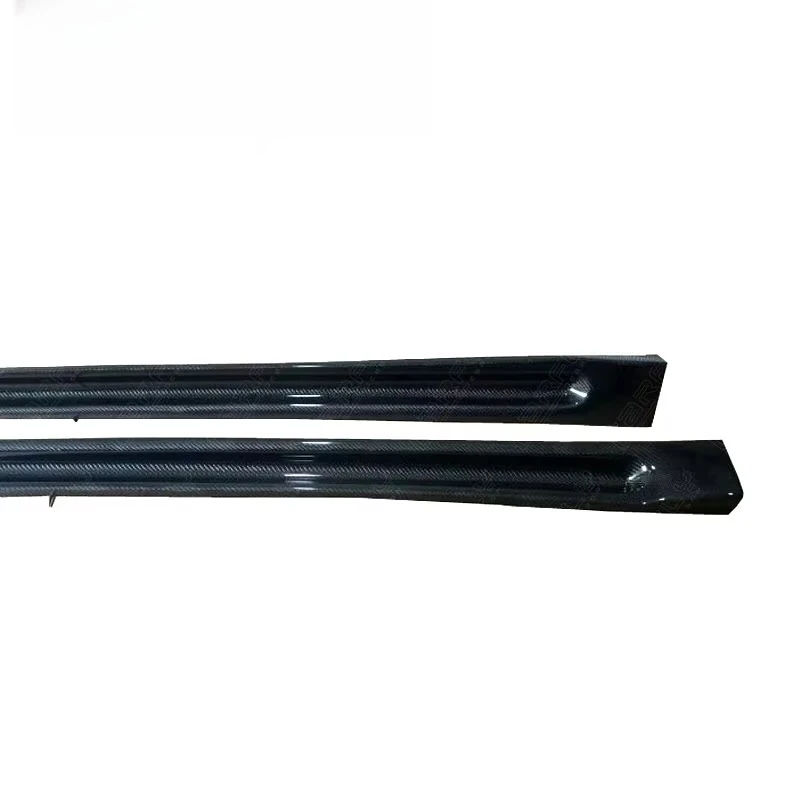 R8 2008-2016 2017 PPI 스타일 카본 파이버 사이드 스커트 바디 키트