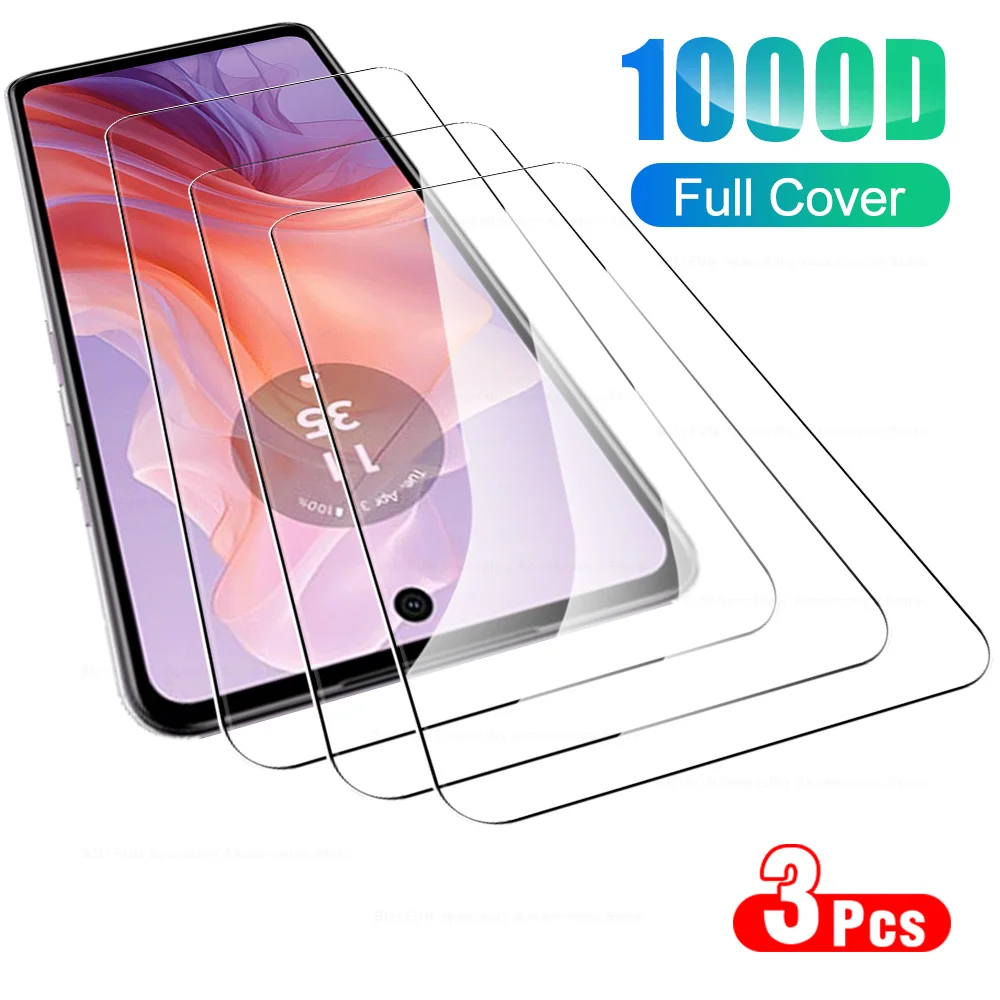 3PCS Tempered Glass Screen Protector with Anti-Scratch Films