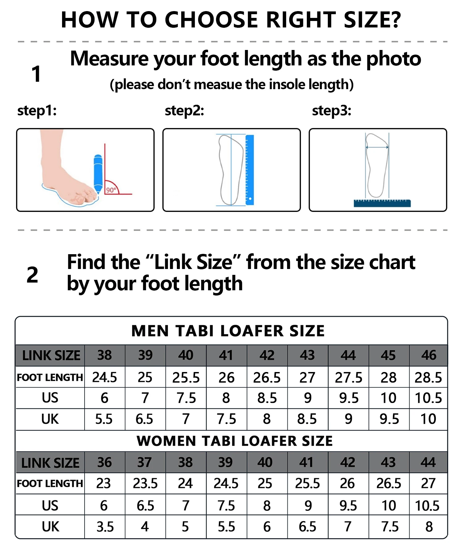 Tabi Shoes Loafer Split Toe Thick Sole Casual Patent Leather For Men and Women women shoes split toe shoes