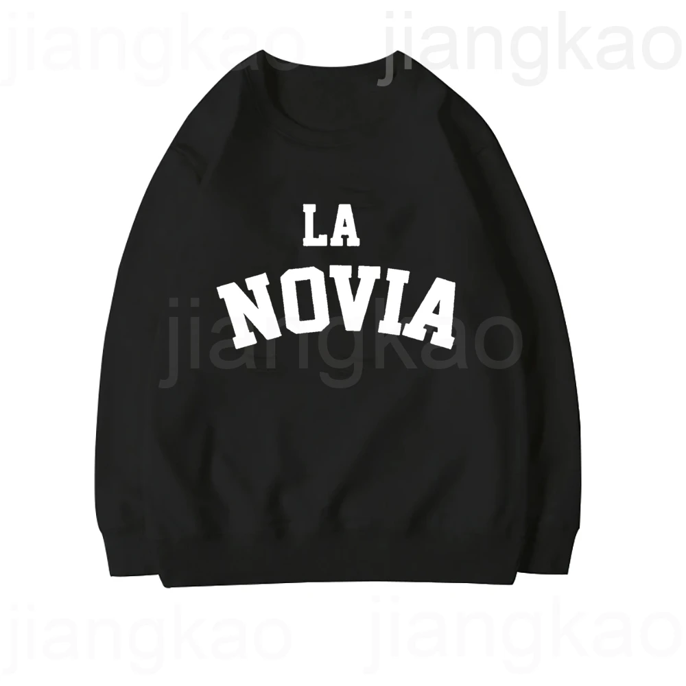 Equipo De La Novia Spanish Print Sweatshirt Bachelorette Party Hoodie Outfit Team BrideTop Wedding Bride Shower Party Pullover 5