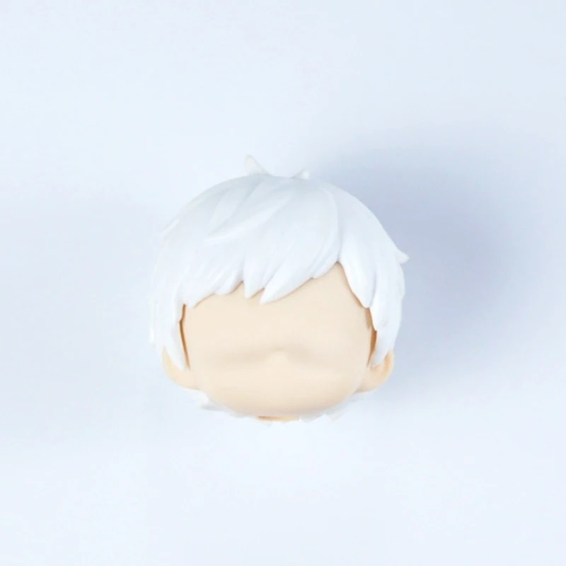 Milky White YMY Doll Replacement Head Face GSC Face Eye OB11 Elf Ear Cat Face Accessories For Obitsu 11, P9, Penny, Nendoroids 5