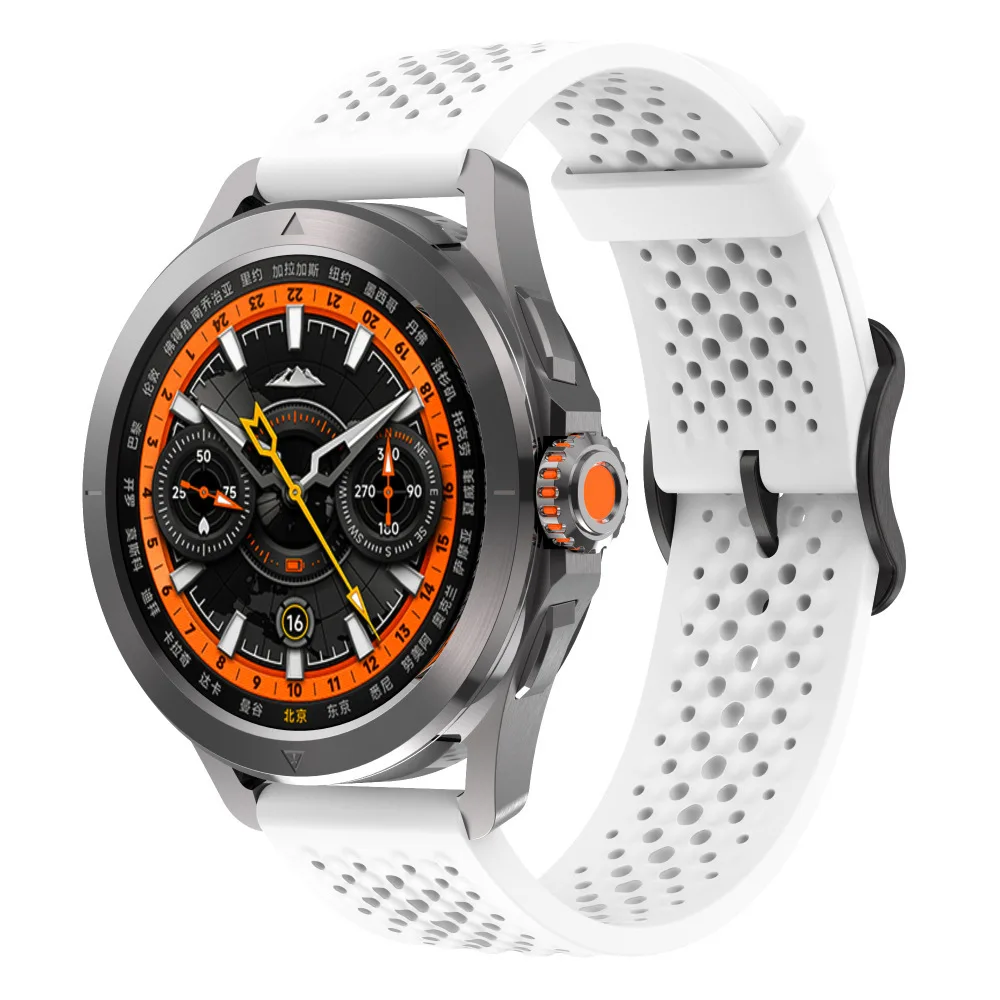 Breathable Silicone Strap for Smartwatches - Sport Edition