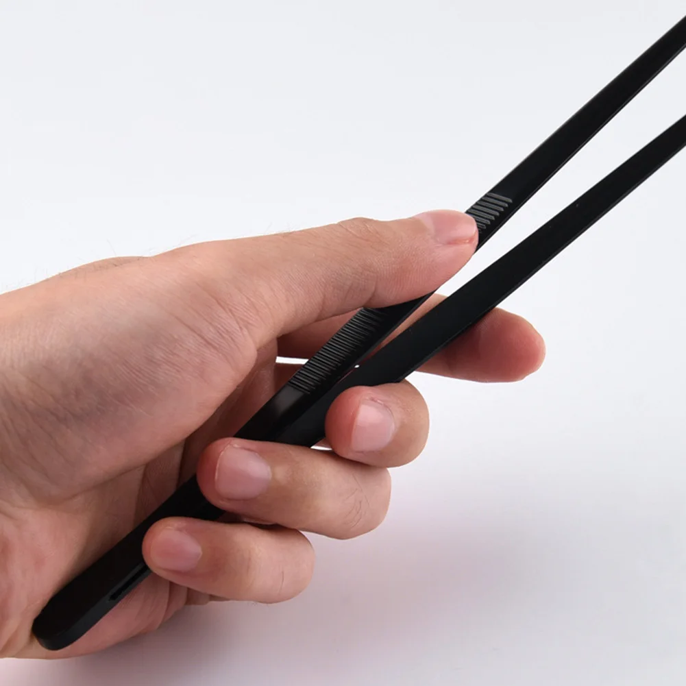 2PCS Kitchen Tongs for Cooking Stainless Steel Cooking Tongs Tweezers Metal Fine Kitchen Utensils for Serving BBQ Pasta Salad