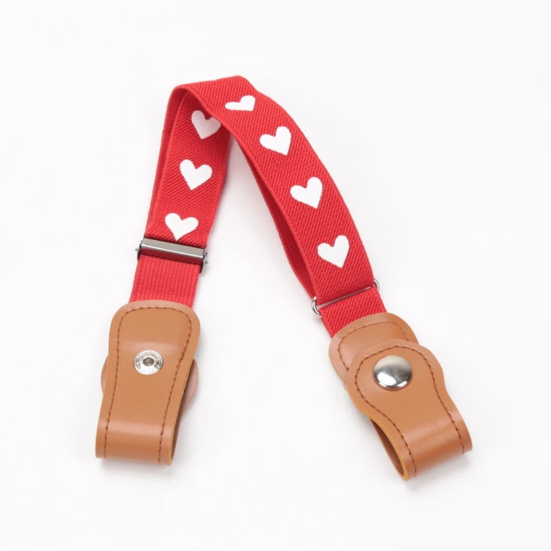 Elastic Belt Pants Canvas Children For Girls Boys Anti Deduction Belt Baby Nursery Essential 16 Colour Kid's Jeans