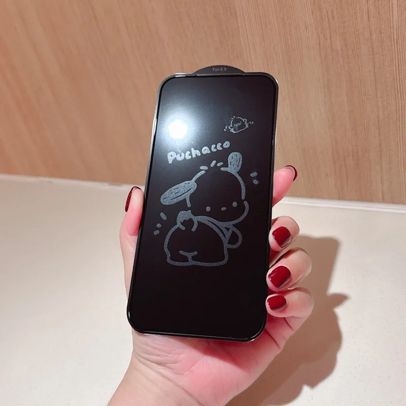 Adorable Cinnamoroll Full Cover Tempered Glass Screen Protector