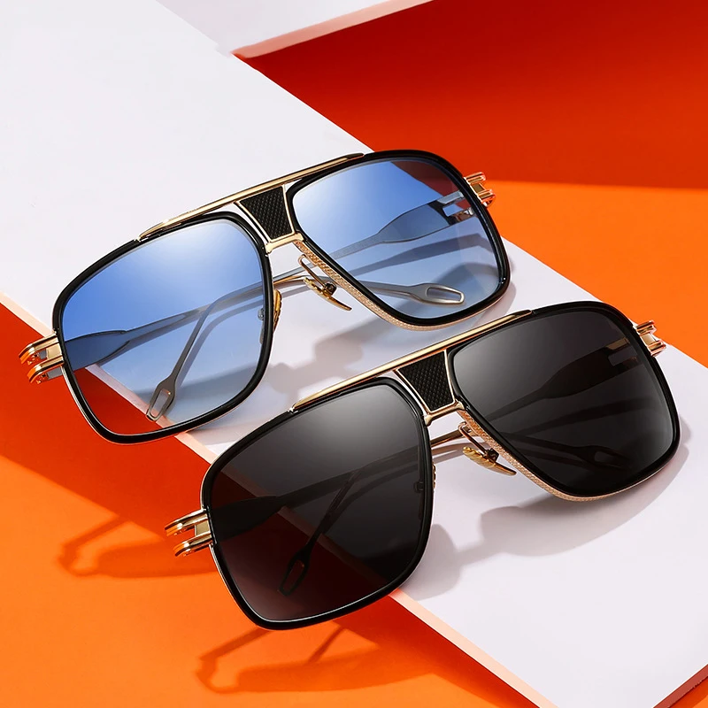 Vierkante Oversized Millionaire Fashion Bril Luxe Zonnebril Voor Mannen  Vintage Zonnebril Vrouwen Zonnebril Gafas De Sol Lentes - AliExpress