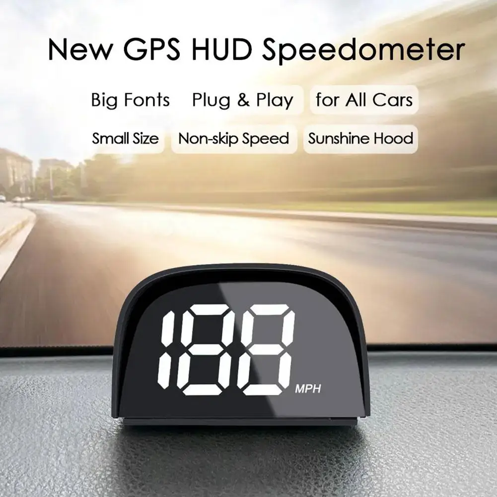 ڵ Ϲ HUD  ÷ GPS BeiDou ǽð ÷, KM/MPH ڵ  ׼, 2024 