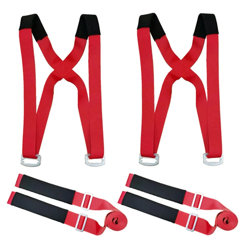 Lifting Moving Strap Furniture Transport Belt In Shoulder Straps Team Straps Mover Easier Conveying Storage moving straps storage strap cargo strap