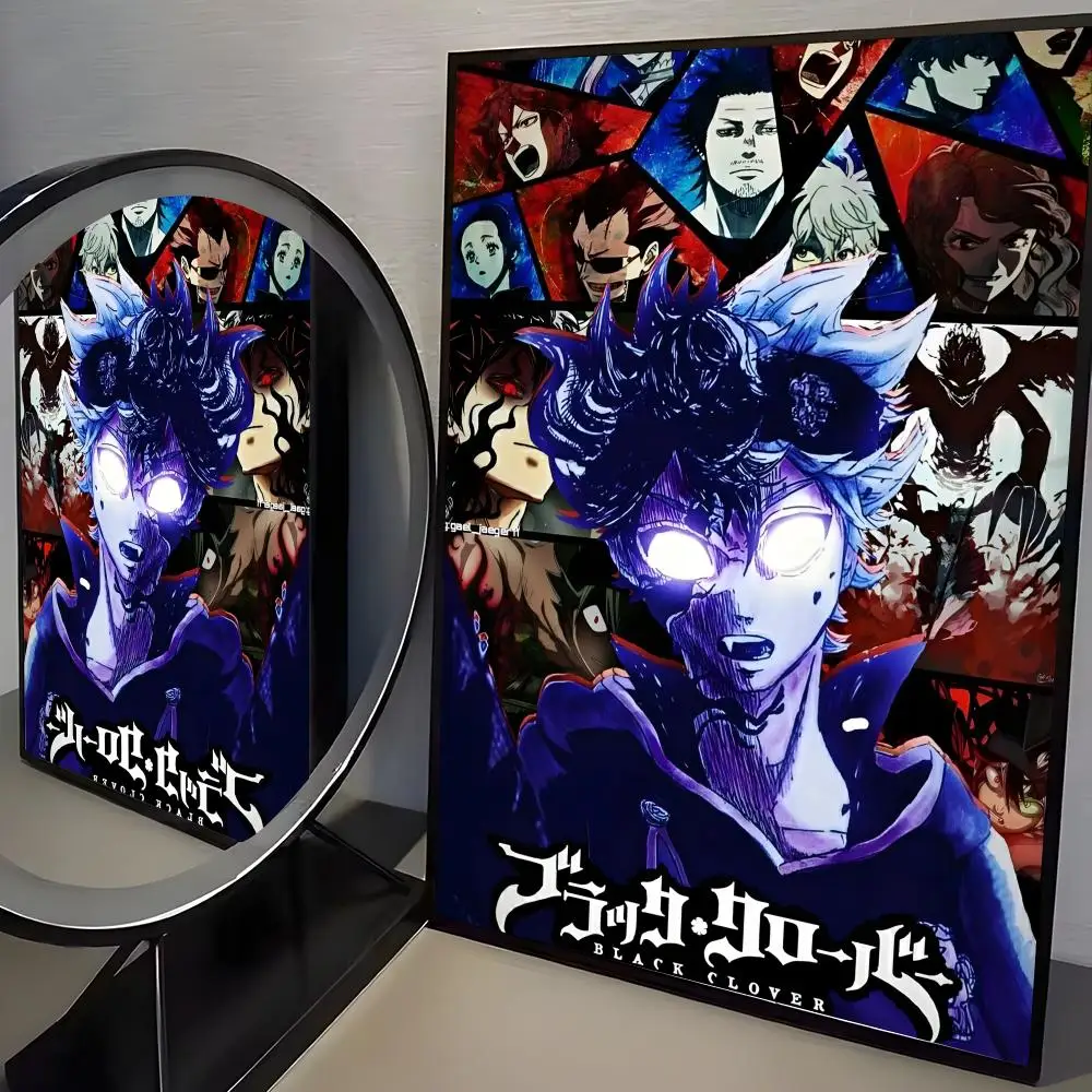 Waterproof HD Anime Art Poster - Self-Adhesive Fade-Resistant Wall Decor