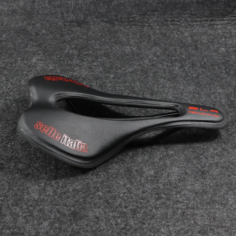Selle Italia 자전거 안장 도로 산악 자전거 안장 여성과 남성을위한 중공 통기성 사이클링 시트 레이싱 프론트 쿠션
