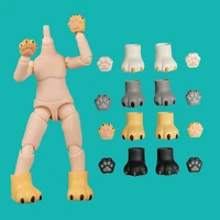 Ob11 YMY Dolls Cat hand Doll Cat Feet Accessories Replacement Foot Ymy Gestures With Magnet  Diy Toys For Ymy, Dod, Gsc Body 1