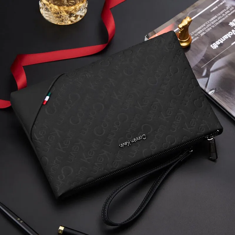 Men's Clutch Bag Handbag Brand designer luxury Leather Bag Classic