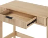 Office Writing and Computer Desk Spacious Desktop, Complementary in Living Spaces, 38 Inch, Reeded Lift-Top Coastal Oak 5