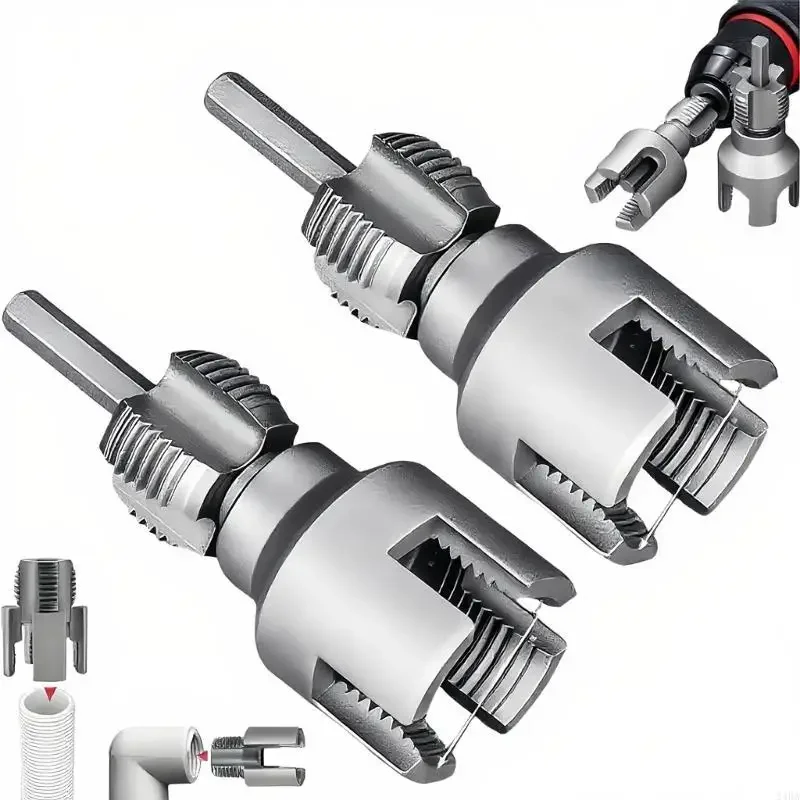 PVC 나사산 제작 도구 1/2인치 3/4인치 PVC 파이프 나사산 다이스 배관 공구