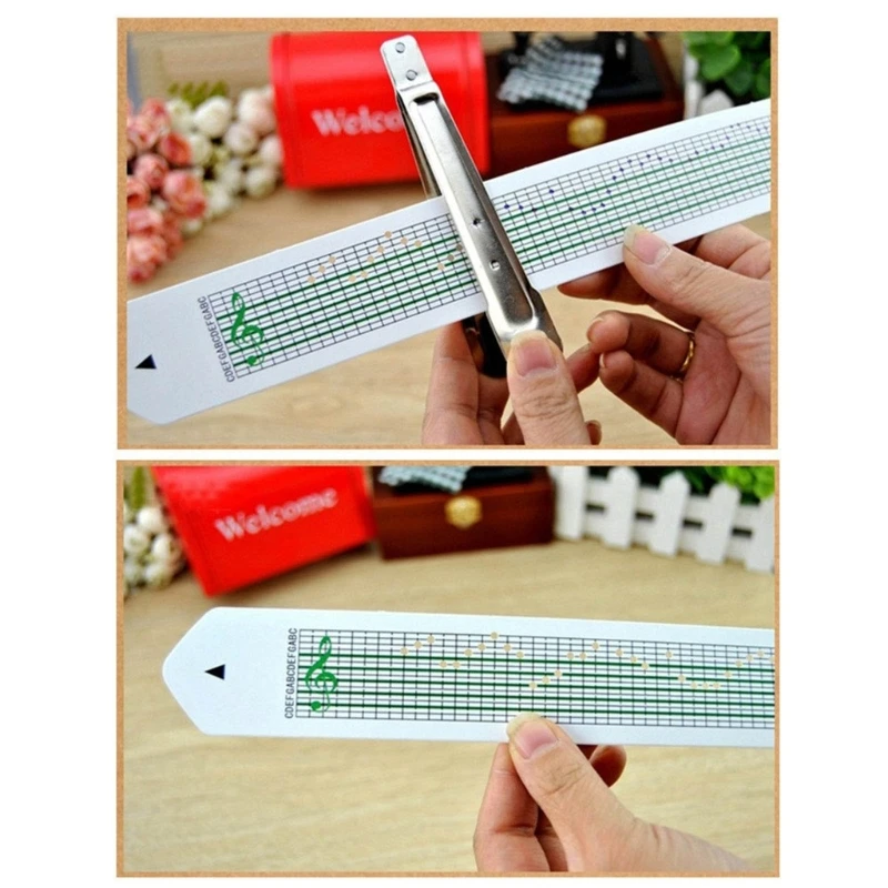 Portable Music Box Movement 15 Note Unique Sound Perfect for Music Enthusiasts Beginners and Lovers