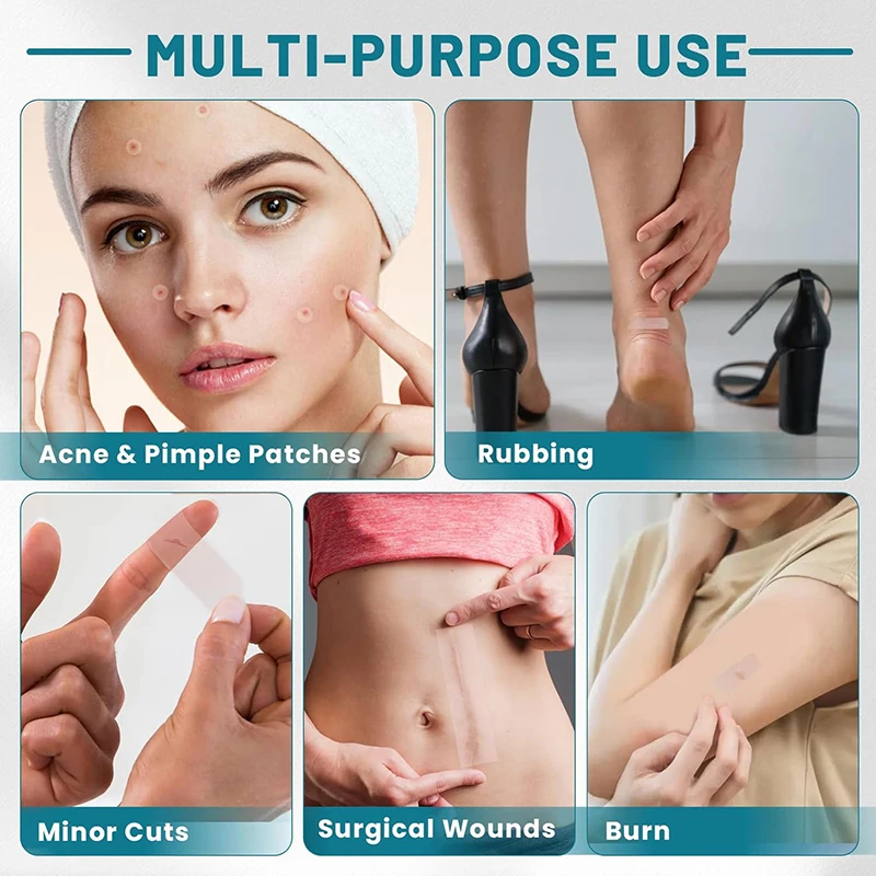 Premium Hydrocolloid Roll for Wound Care - Self-Adhesive, Highly Absorbent Bed Sore Bandages
