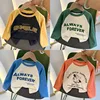 Spring Children's T-shirt Boys Girls Long Sleeve Base Coat Leisure Wear Boys Girls Tops Kids Clothes Children T-shirt 1