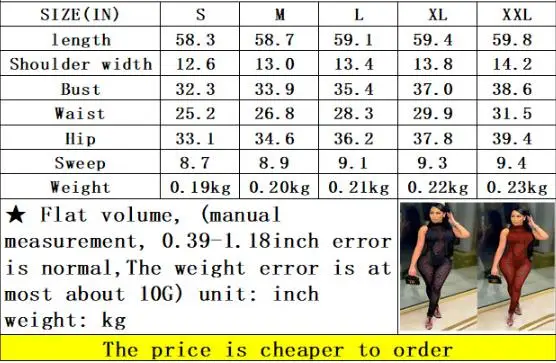 BKLD Clothes For Women Mesh Stitching Sexy Perspective Turtleneck Sleeveless Bodycon Jumpsuit One Pieces Nightclub Outfit