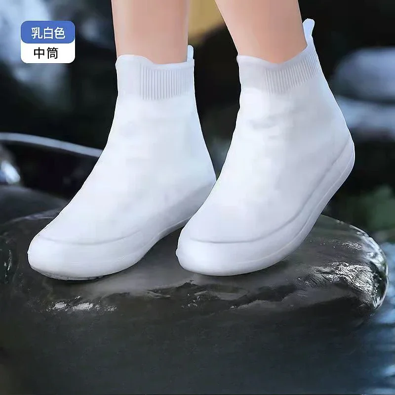 Waterproof Silicone Shoe Covers - Unisex Anti-Slip Rain Protectors