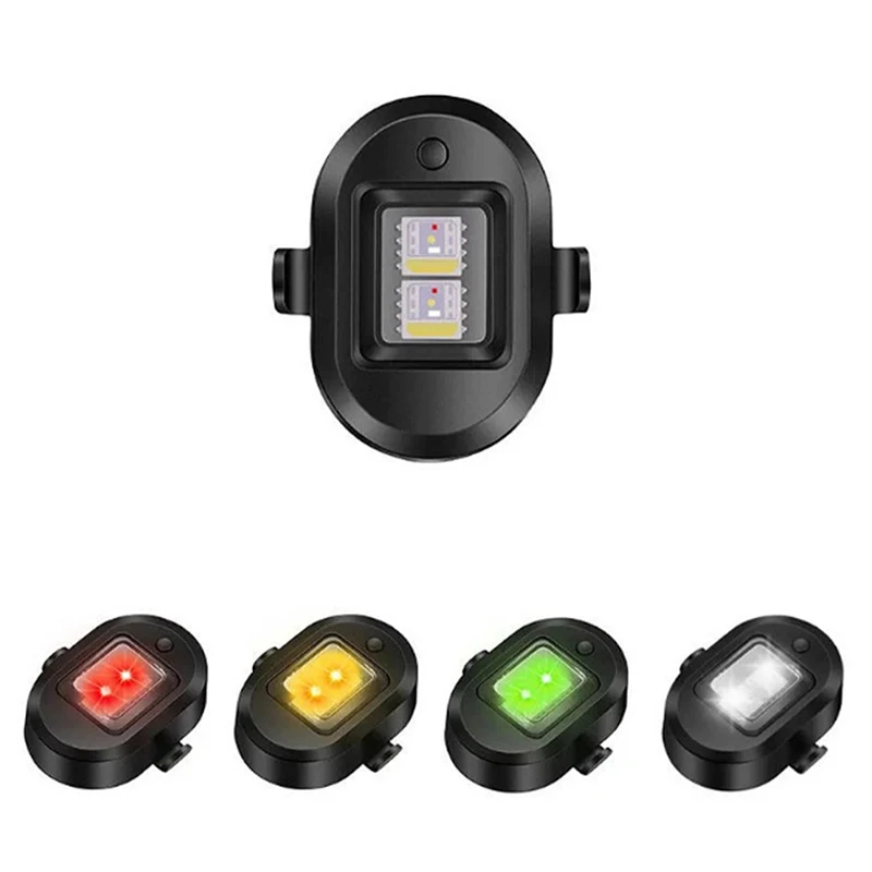1pc Universal LED Anti collision Warning Light 7 Color Flashing Light
