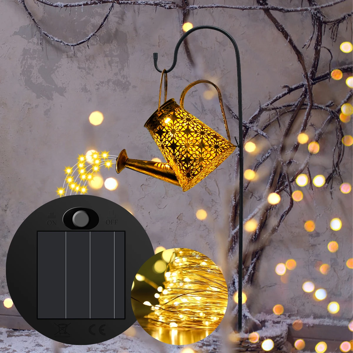 Replacement solar panel sale for string lights
