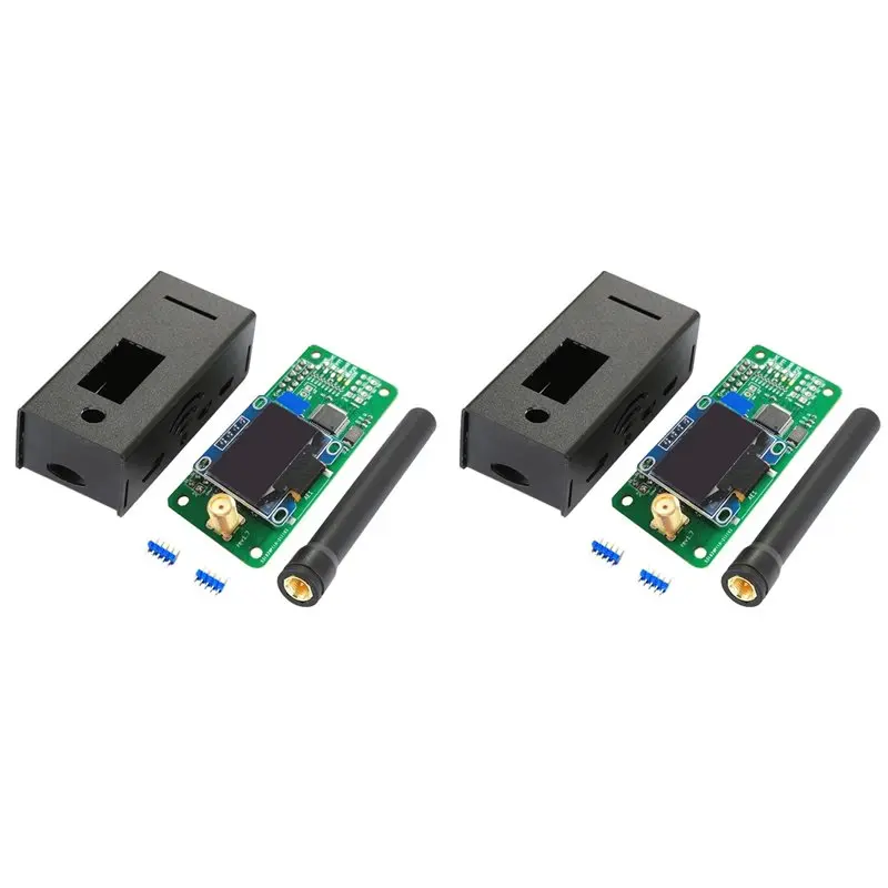 【공개】2X 버전 1.7 MMDVM 심플렉스 핫스팟 UHF VHF 안테나 +OLED+케이스 지원 라즈베리 파이 핫스팟용 P25 DMR YSF