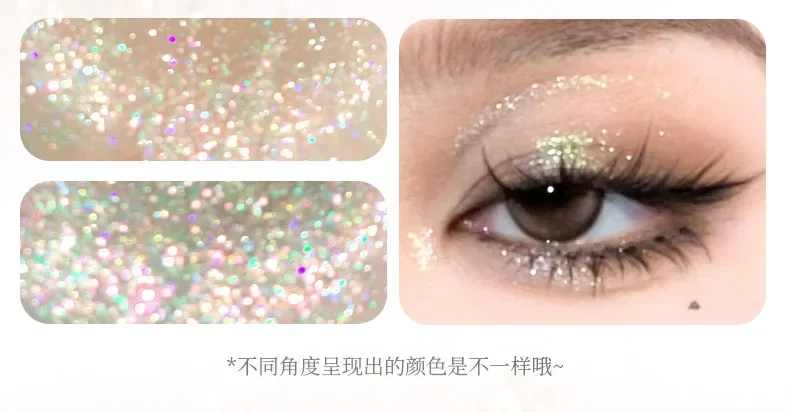xixi Dream is clear bursting glittering highlighter powdery delicate natural fine naturally brightening daily commuting 6