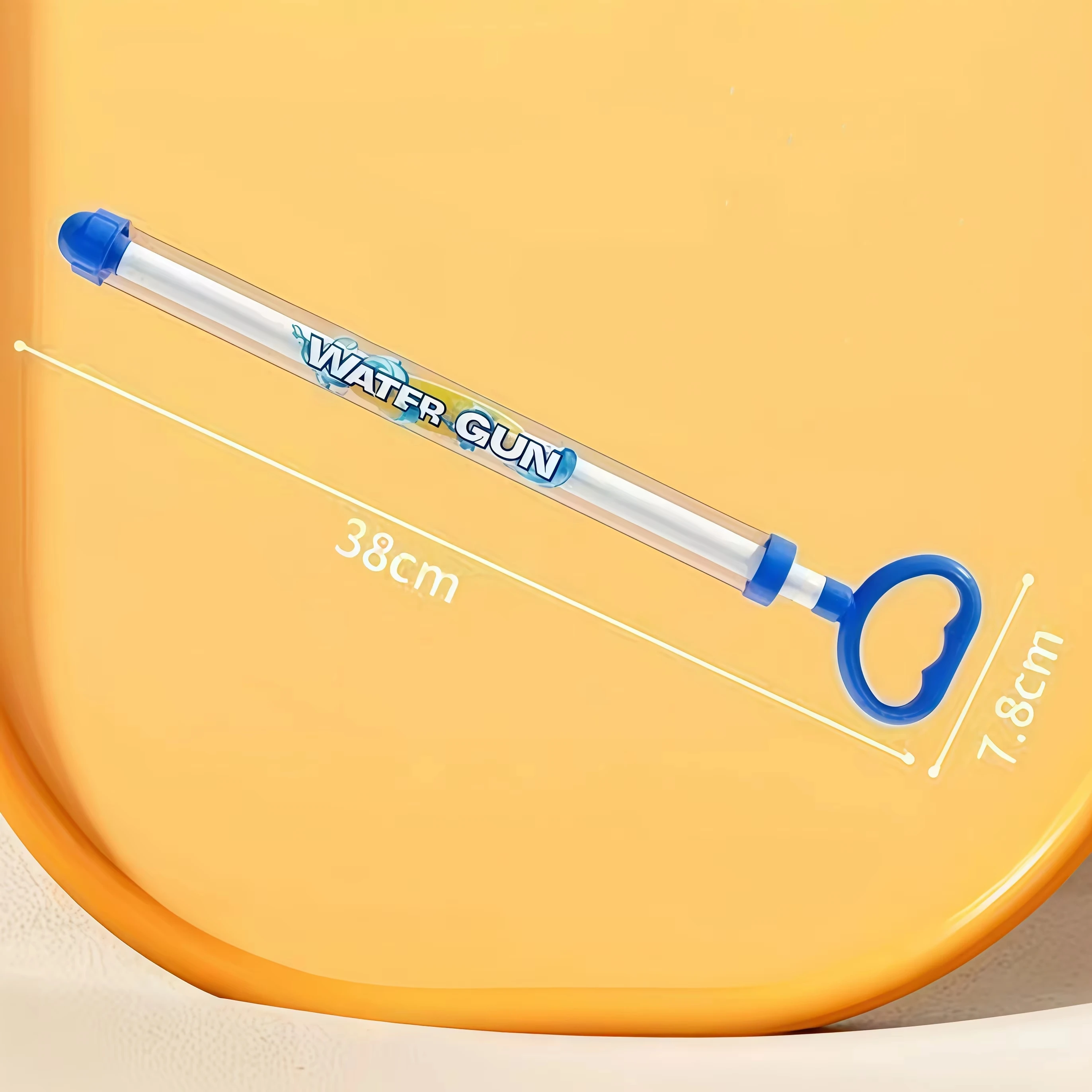Pistola ad Acqua a Spruzzo con Funzione Pull-Back per Giochi Esterni in Piscina e Giardino, Giocattoli Interattivi Estivi per Bambini - immagine 6