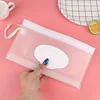 Portable Wet Wipes Clutch Bag Wet Paper Tissue Container Lightweight Wet Tissue Dispenser Bathroom Tissue Holder Home Essential 1